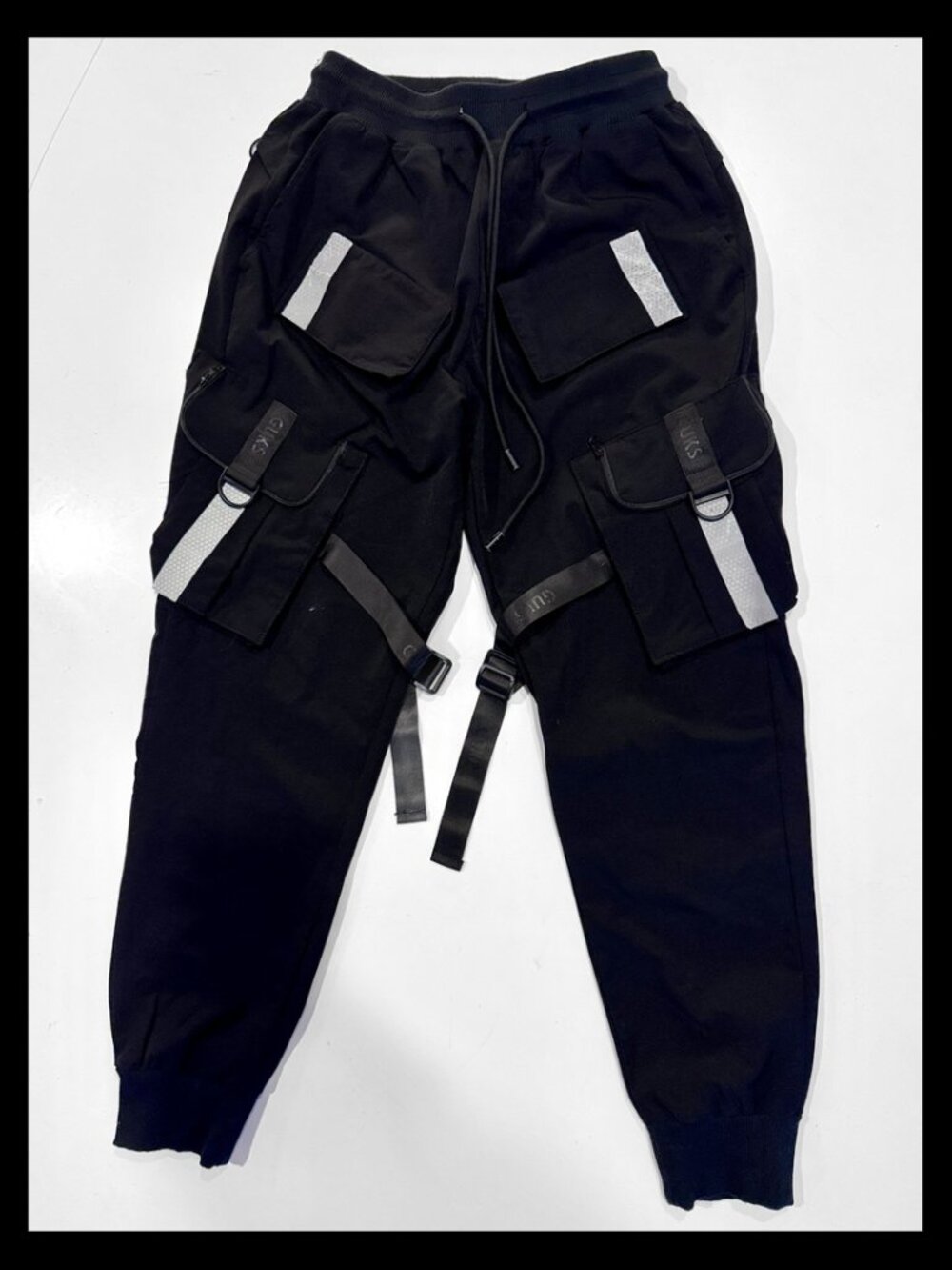 Techwear tactical cargo joggers